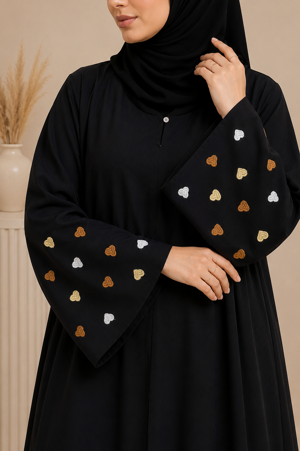 ROOHA EMBROIDERY ABAYA | S-11