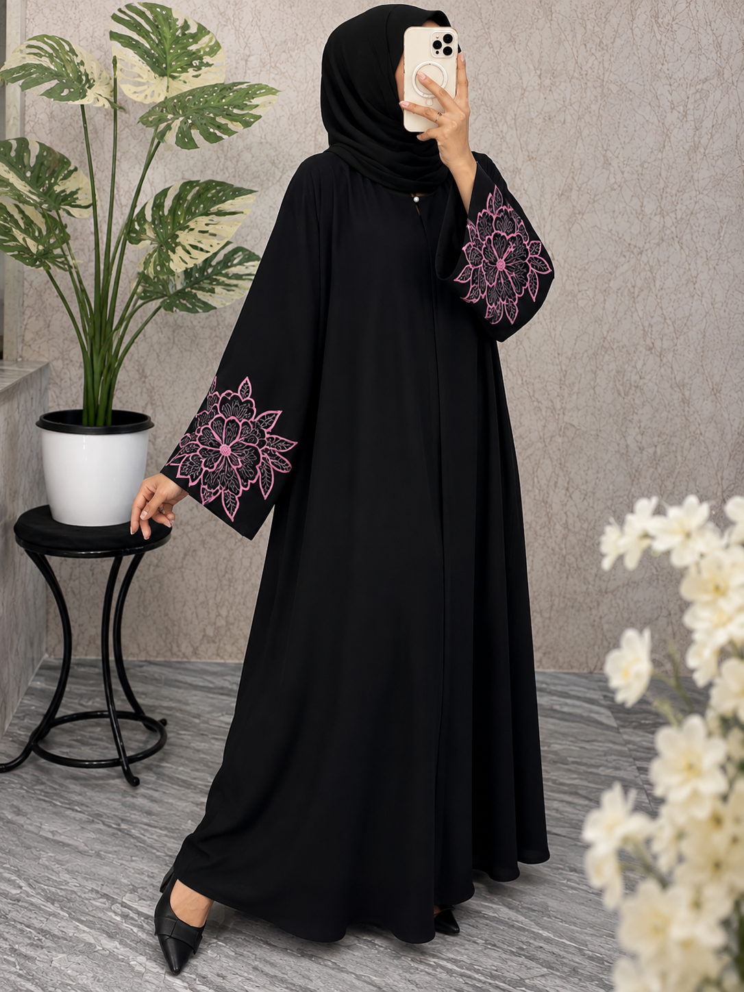 ROOHA EMBROIDERY ABAYA | S-6