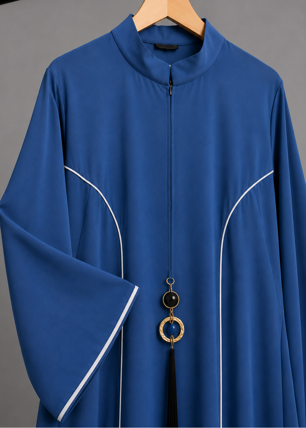 MAYA ELEGANT CLOSED ABAYA | BLUE