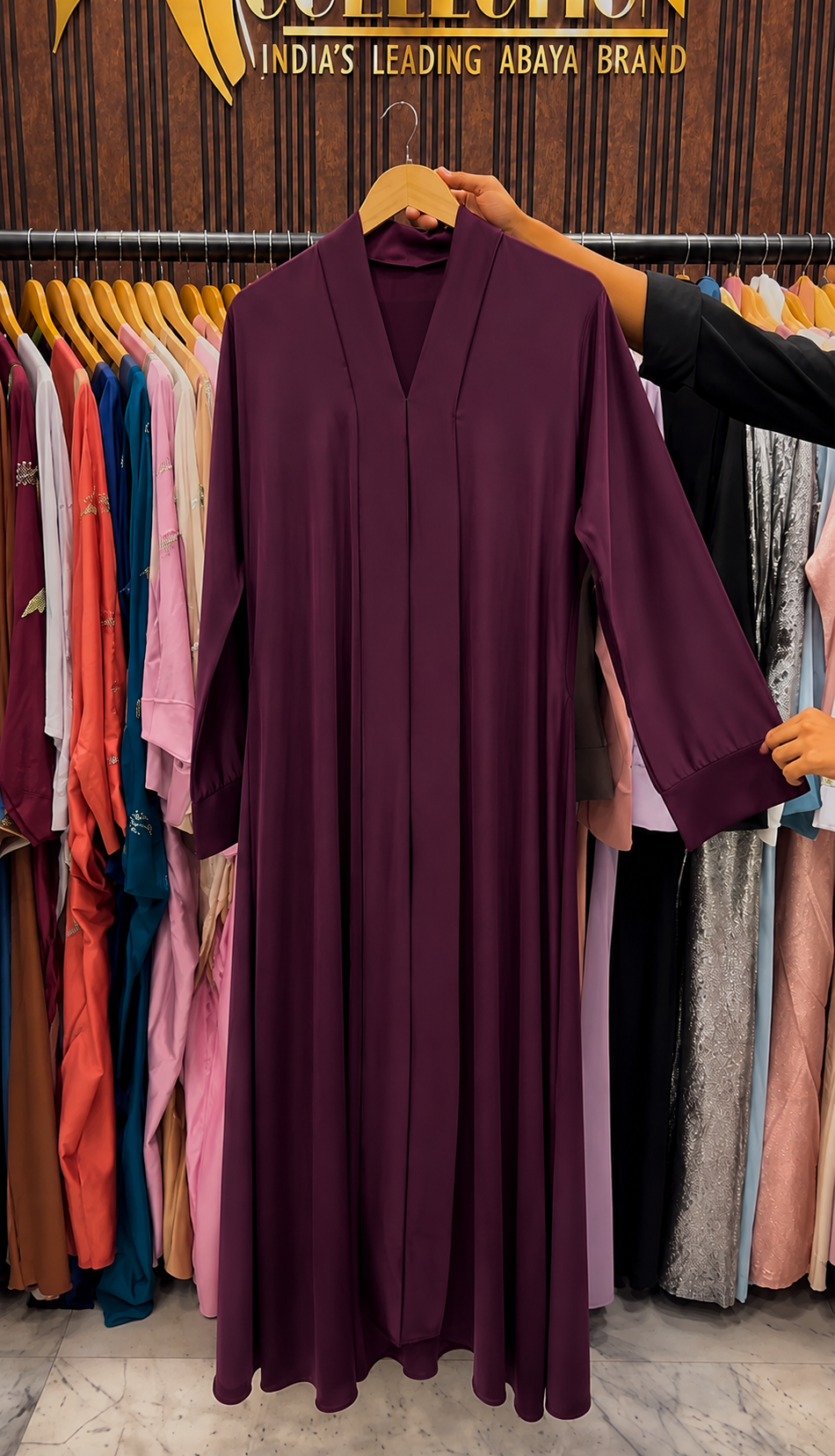 AL-SUMHAIRA KOREAN KIMONO ABAYA
