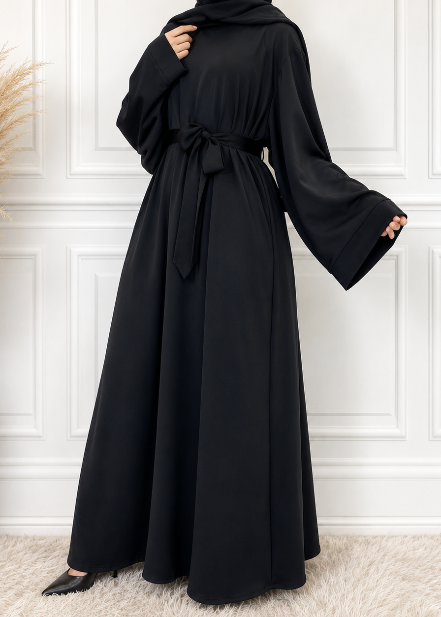 10-IN DAILYWEAR ABAYA | BLACK