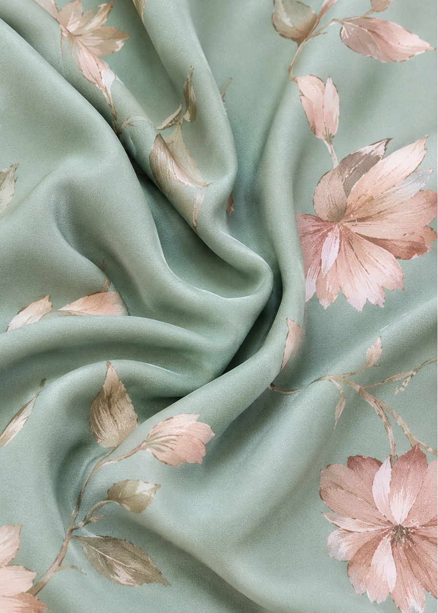 MARHABA DOUBLE SHRUG ABAYA | SKY BLUE