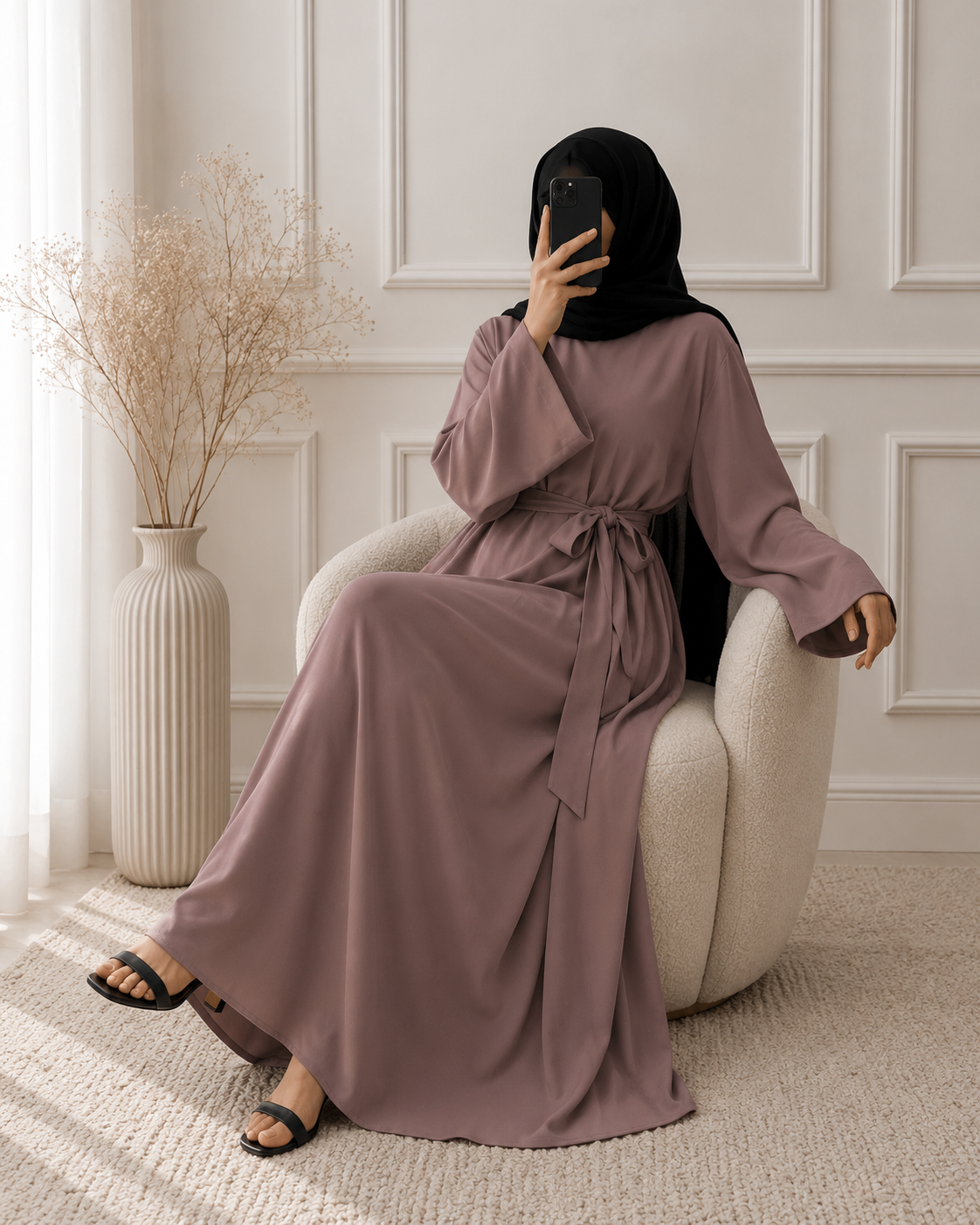 10-IN DAILYWEAR ABAYA | DUKE NUDE