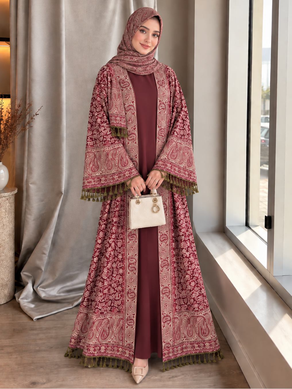 PASHMINA ABAYA | SHADE - 03