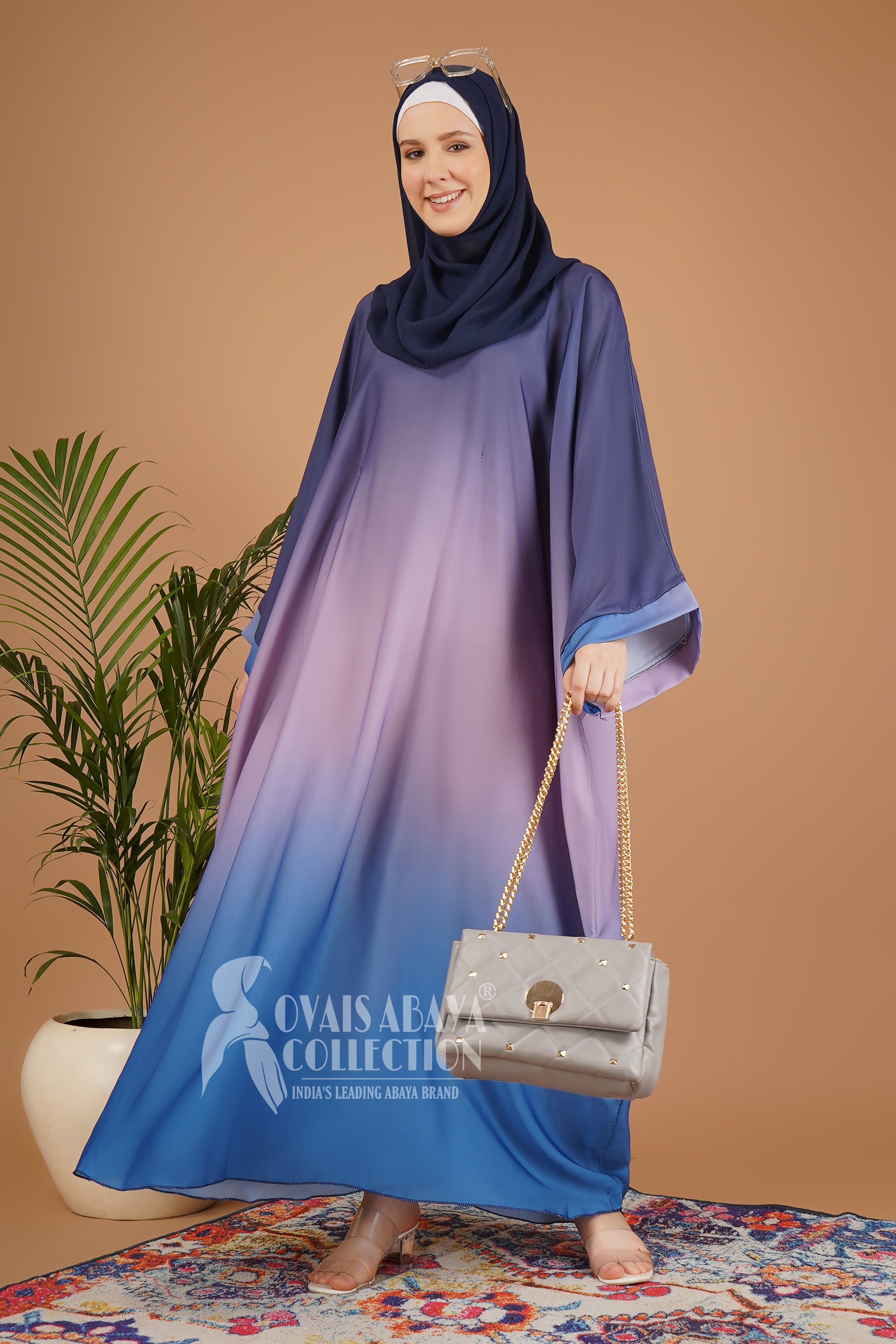 AIZA SHADED KAFTAN ABAYA | SHADE-05