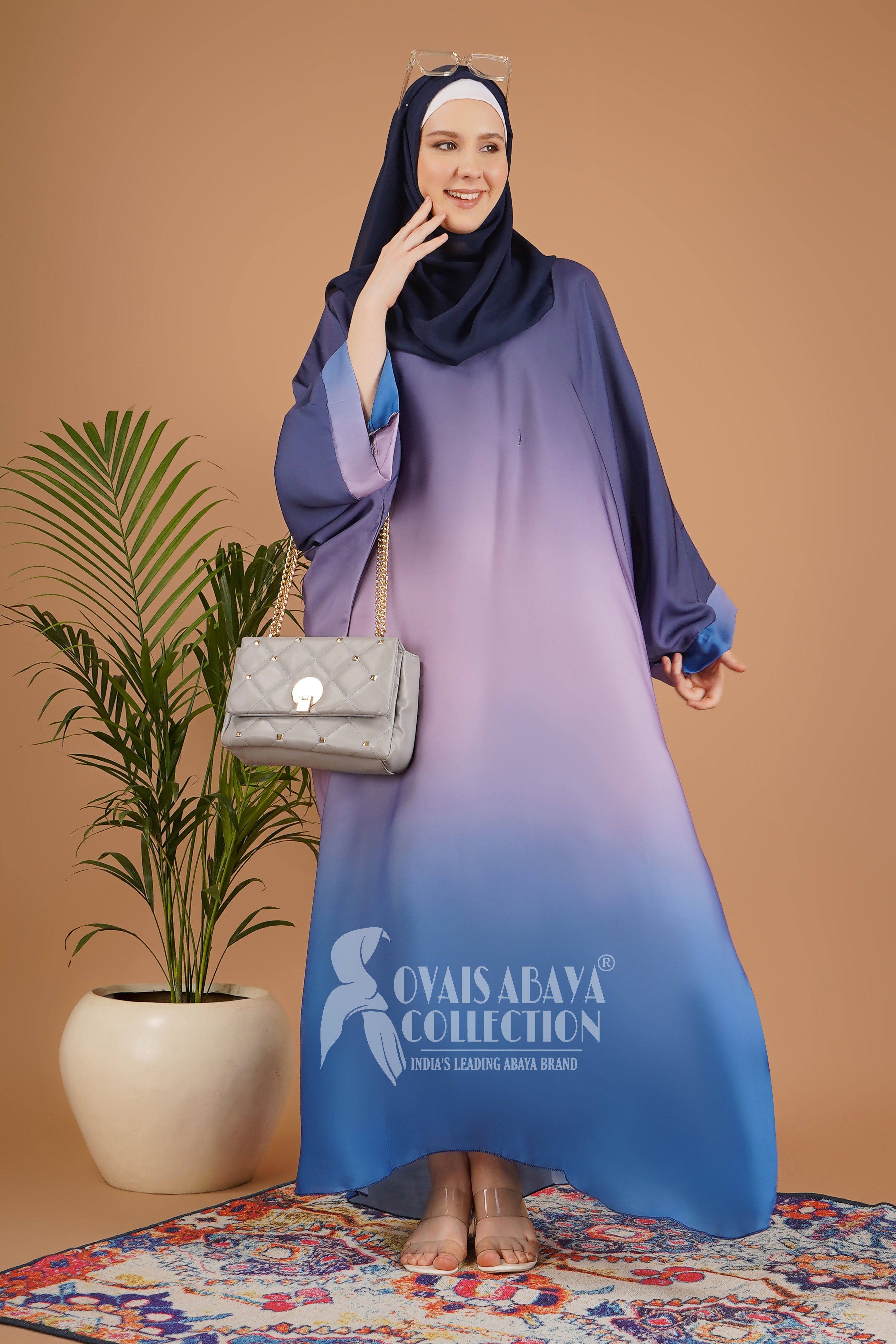 AIZA SHADED KAFTAN ABAYA | SHADE-05