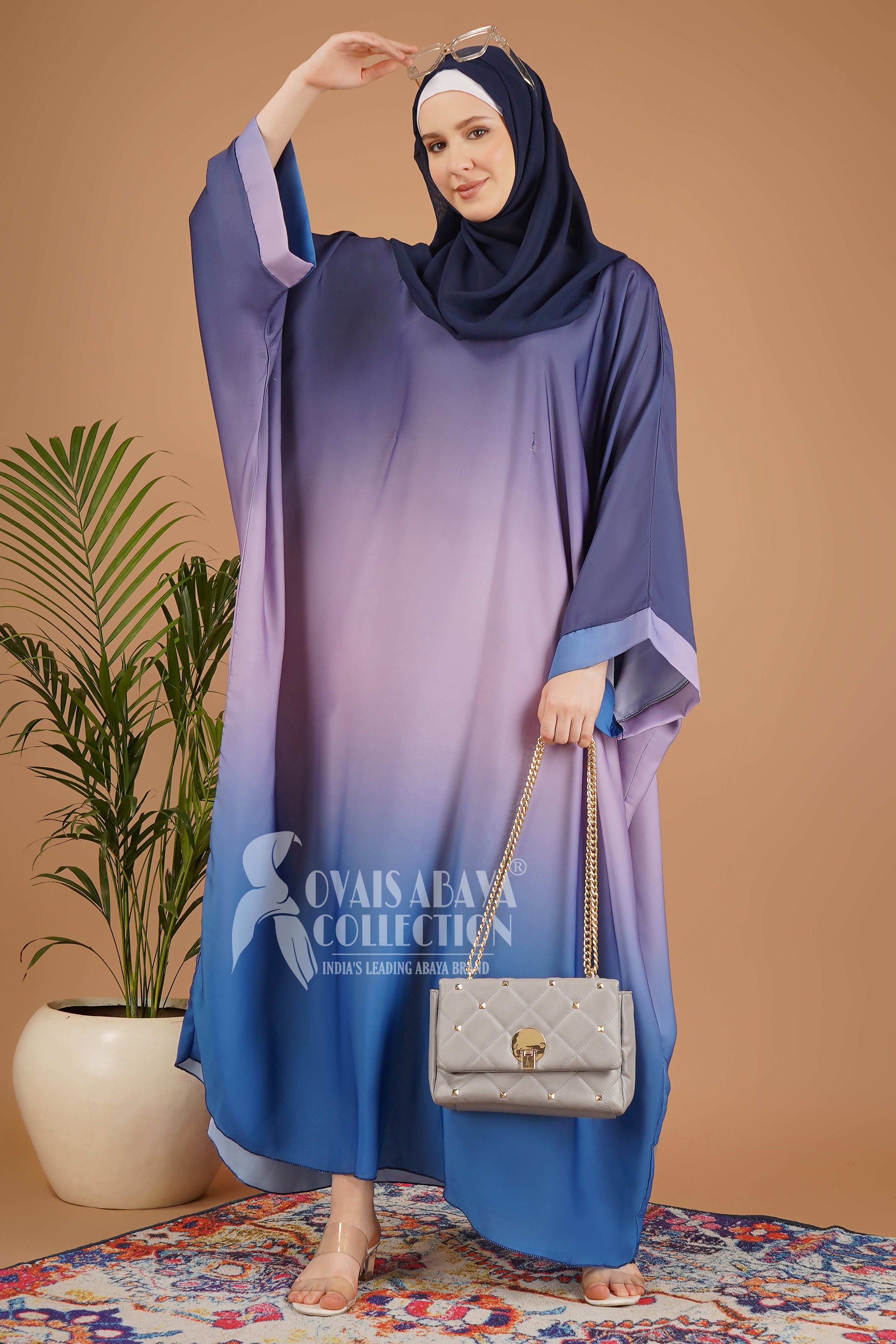 AIZA SHADED KAFTAN ABAYA | SHADE-05
