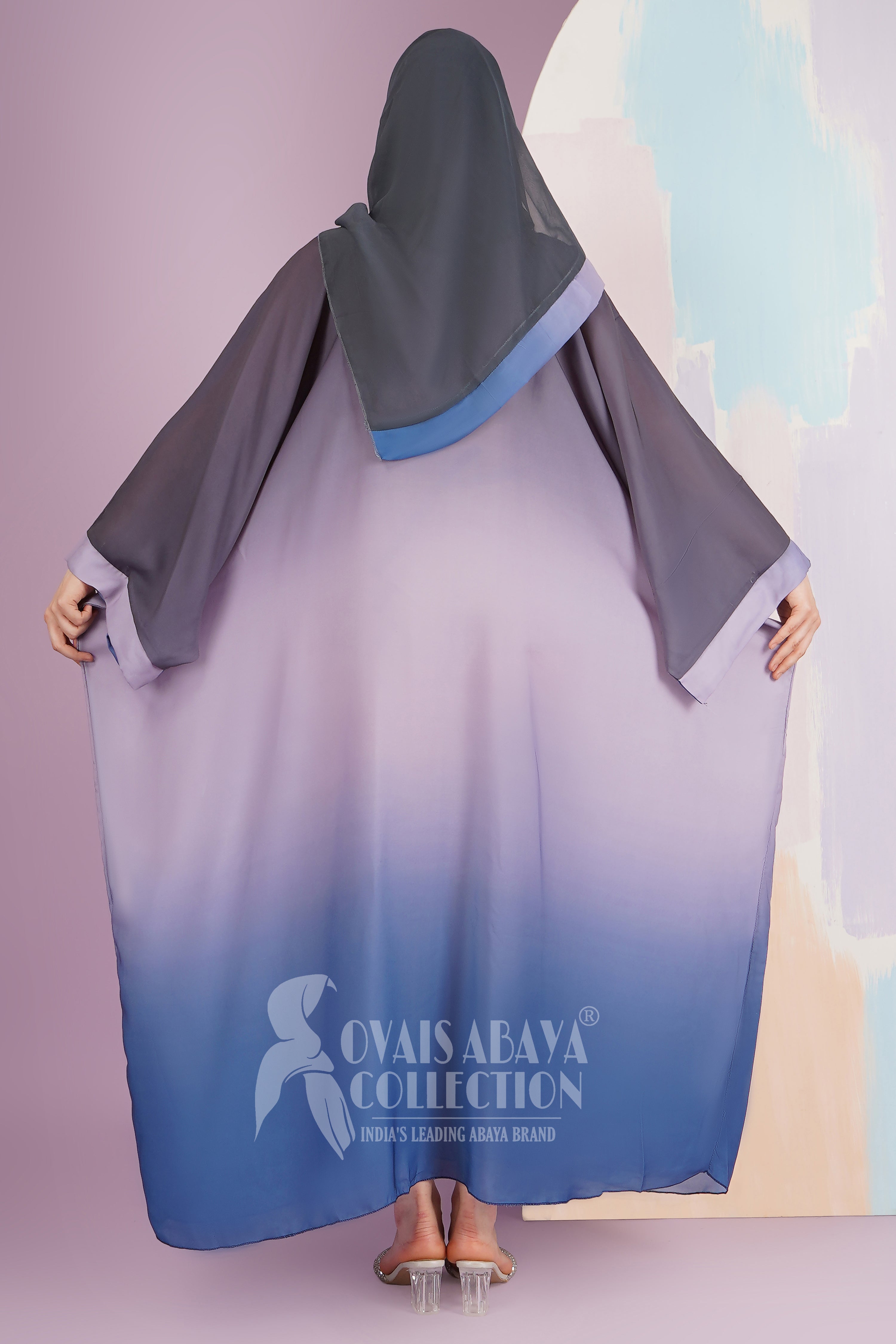 AIZA SHADED KAFTAN ABAYA | SHADE-01