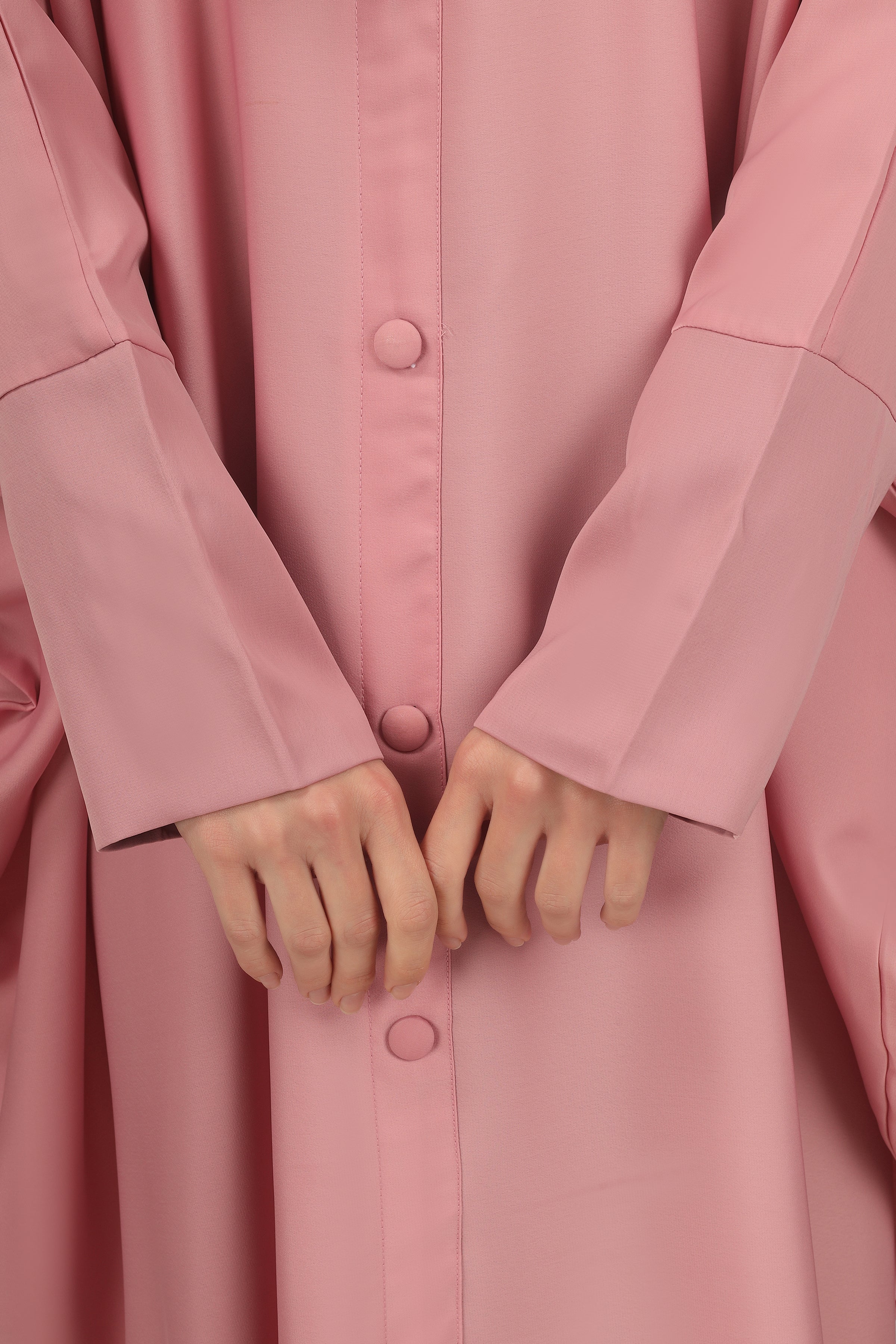870 FITTING SLEEVE ABAYA | PINK