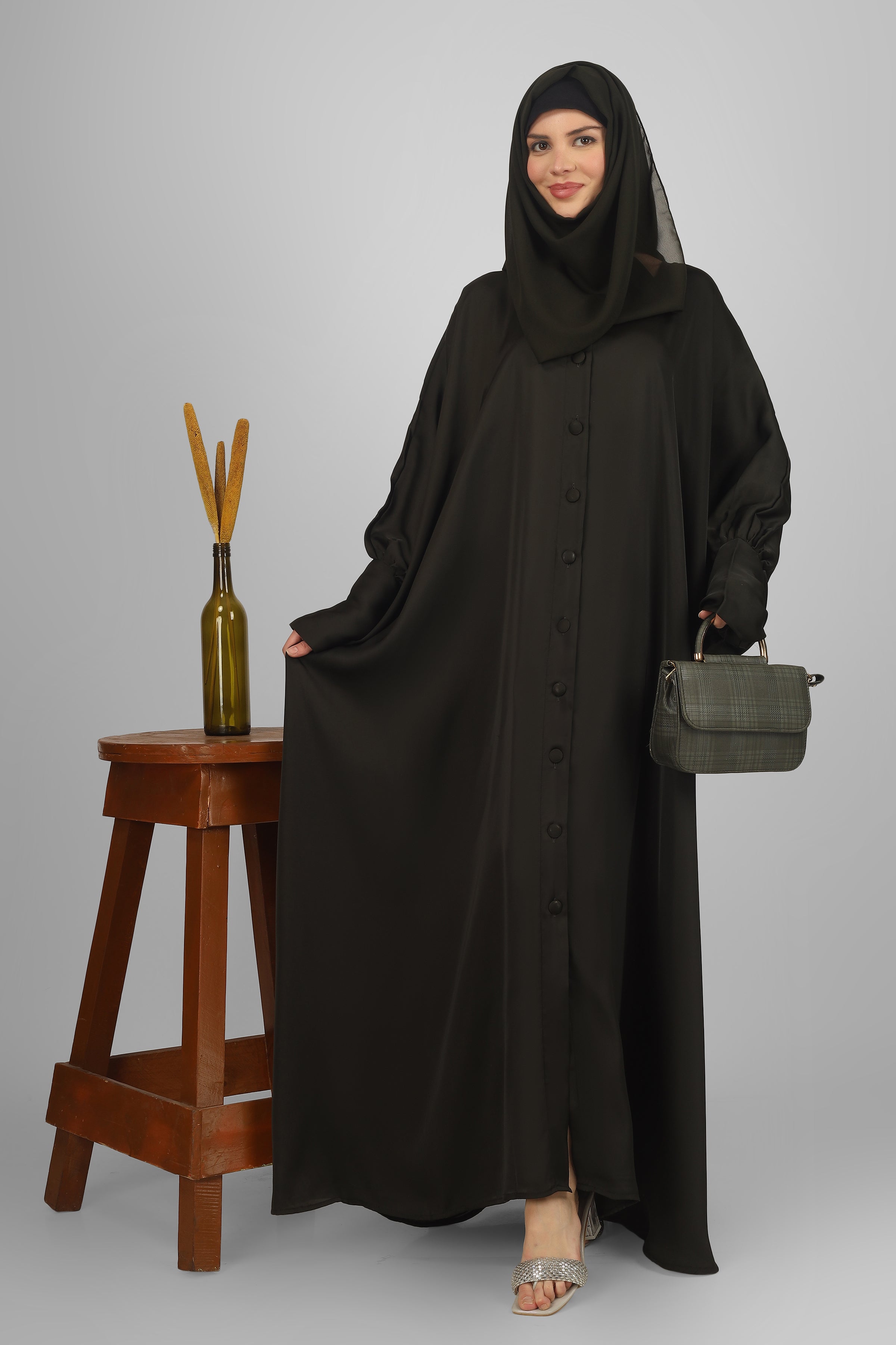 870 FITTING SLEEVE ABAYA | OLIVE