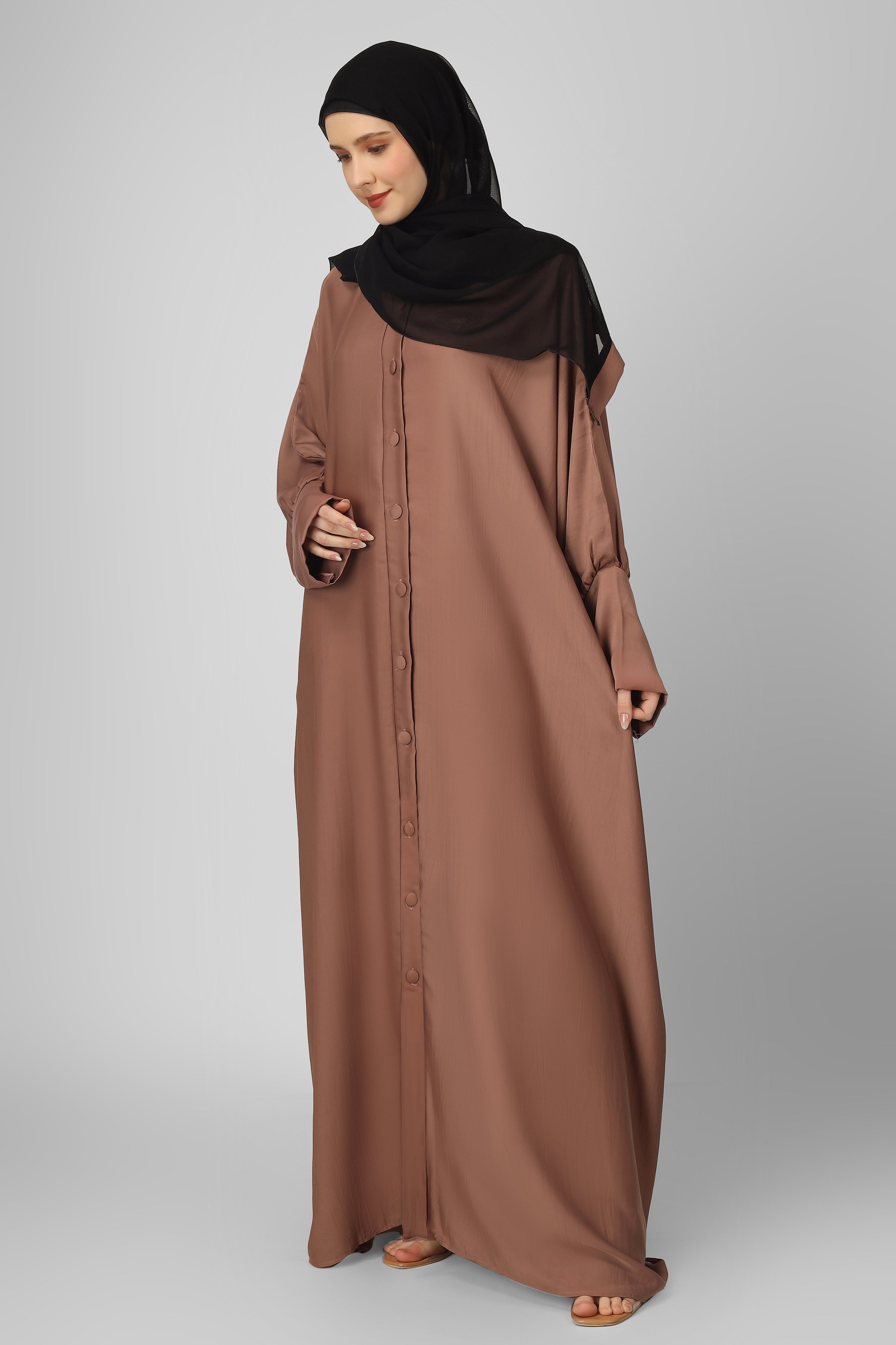870 FITTING SLEEVE ABAYA | CORRIANDAR