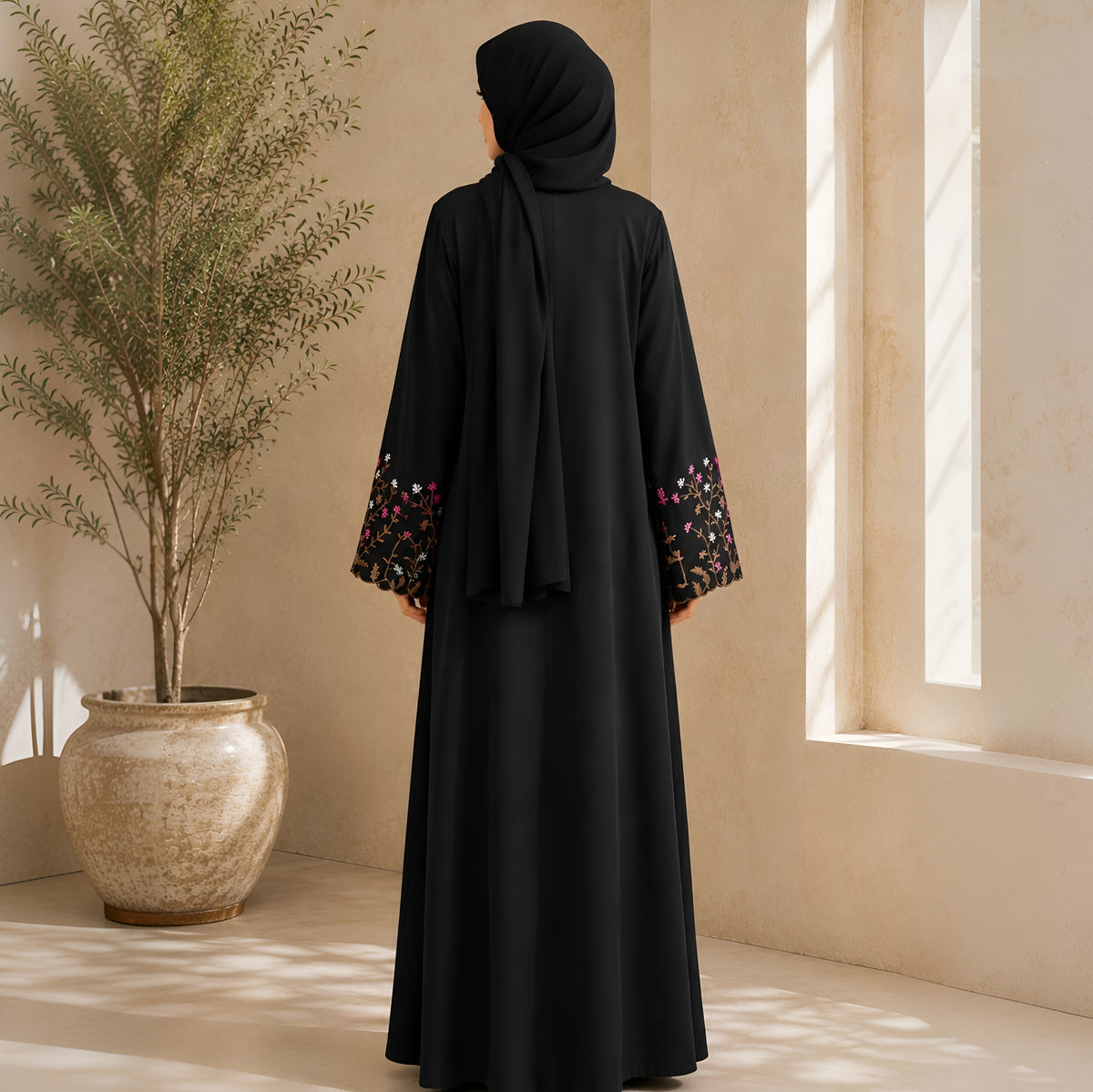 ROOHA EMBROIDERY ABAYA | S-3