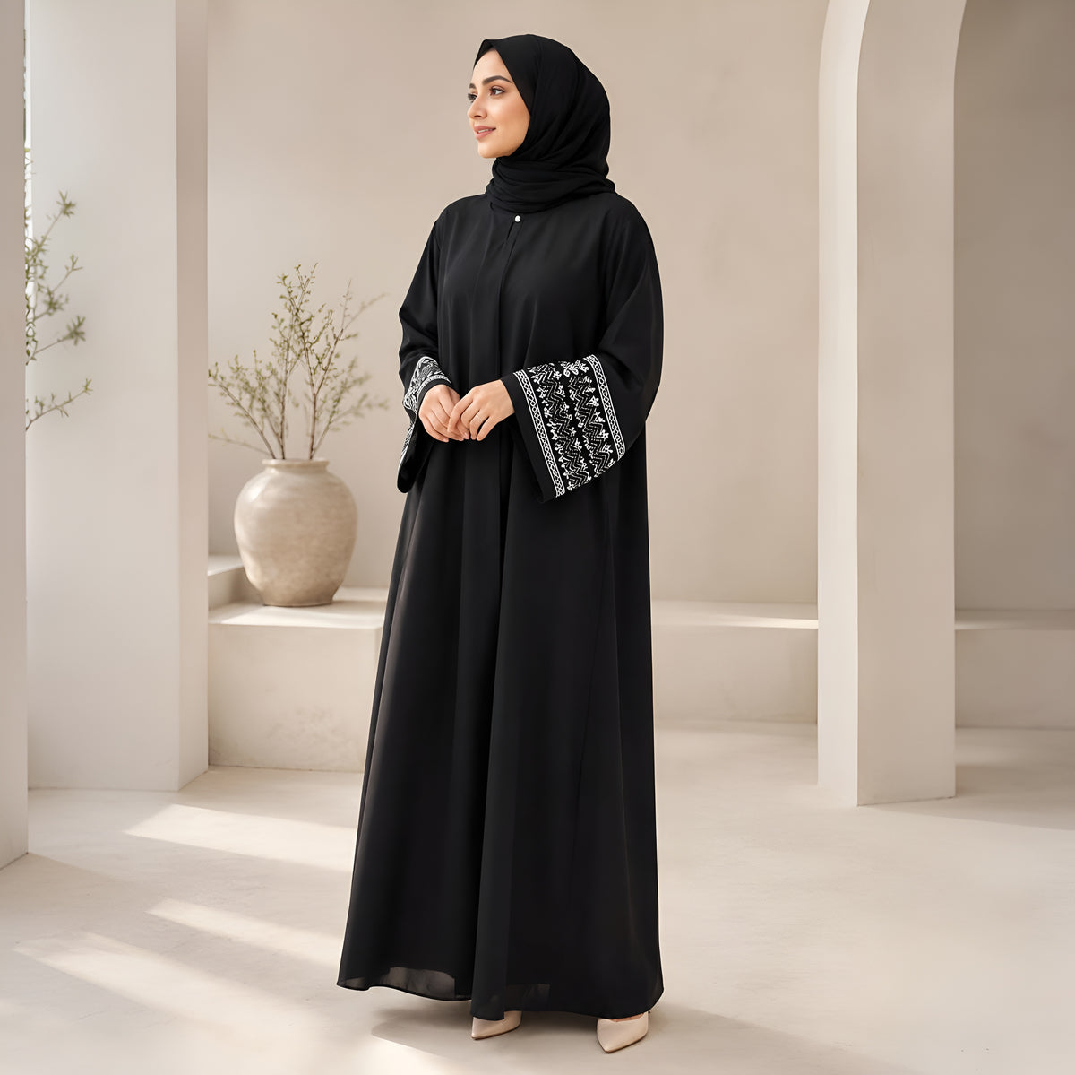 ROOHA EMBROIDERY ABAYA | S-4