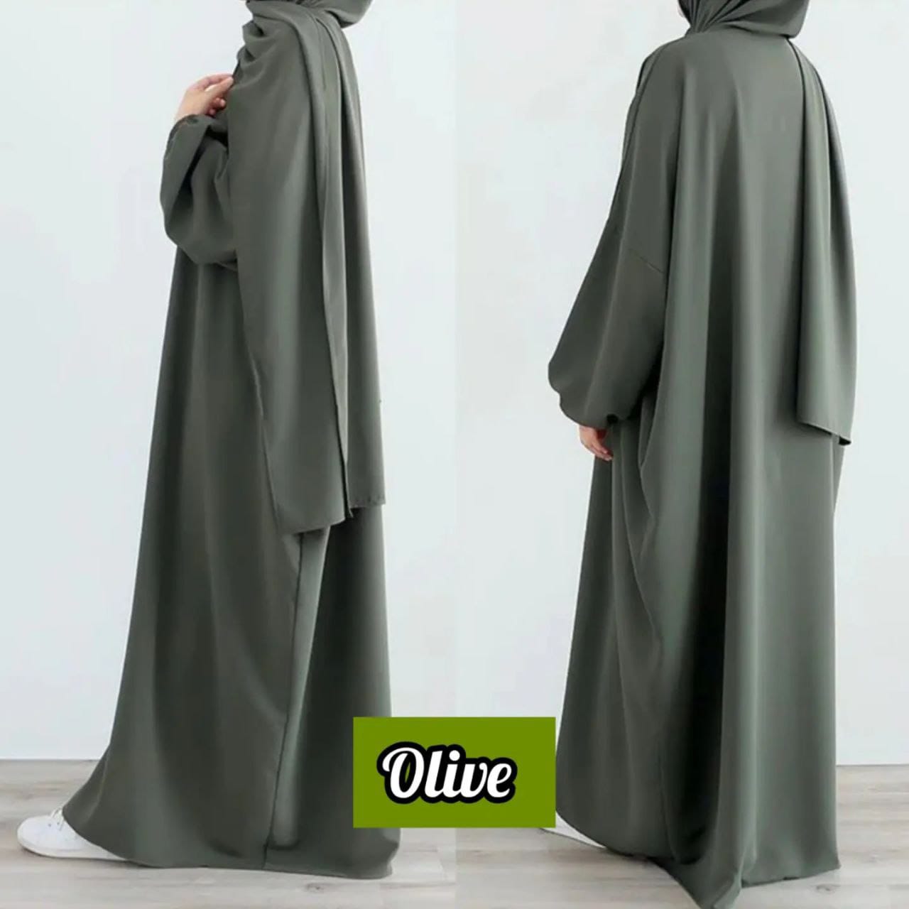 Mehreen Kaftan Abaya | OLIVE