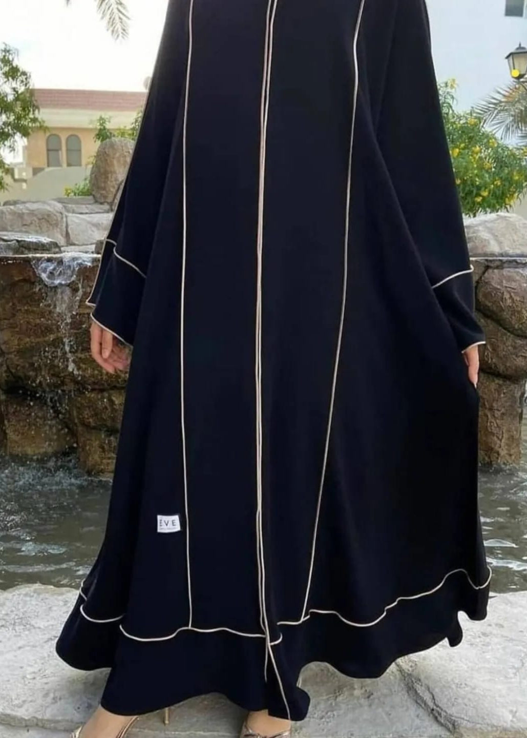 SHEENA MODIFIED ZIPPER ABAYA | B2W