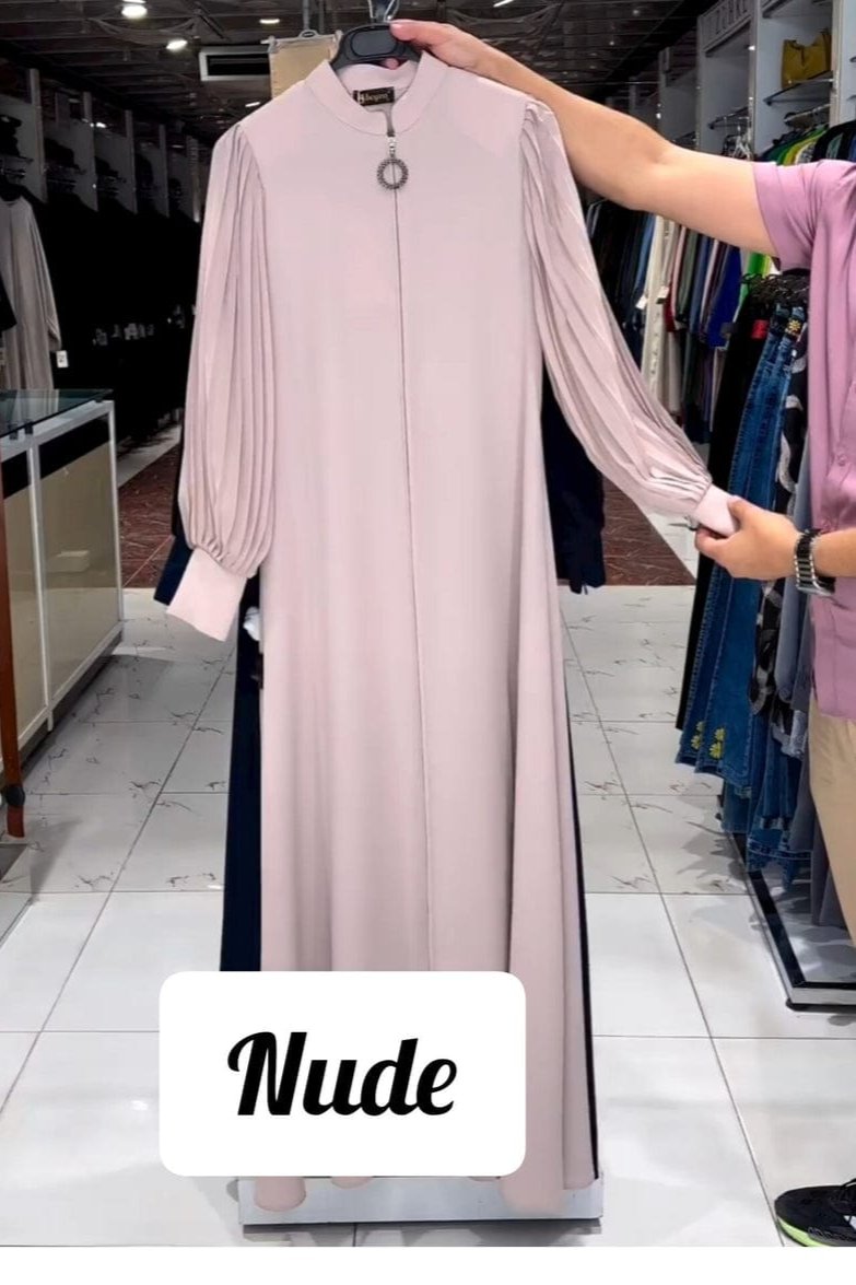 IRAM ZIPPER ABAYA | P-NUDE