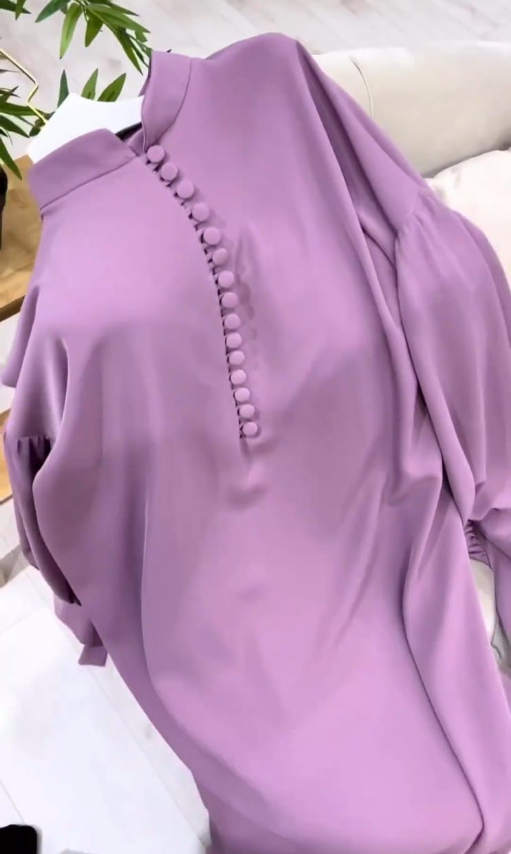 TASMIYA CUFFED SLEEVES ABAYA