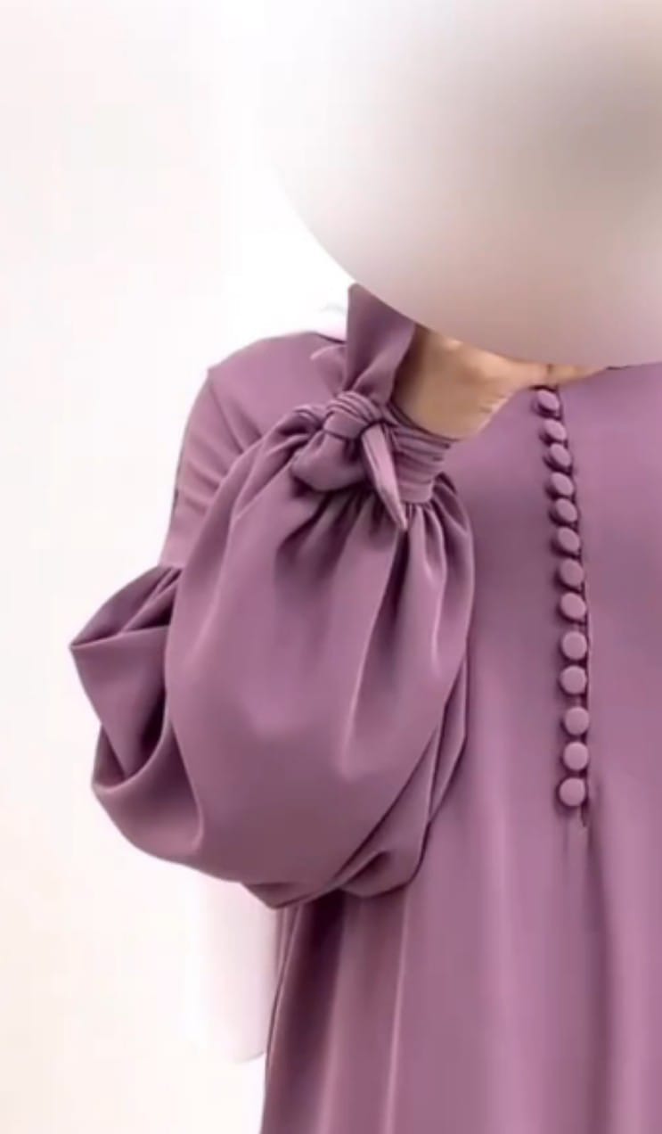 TASMIYA CUFFED SLEEVES ABAYA