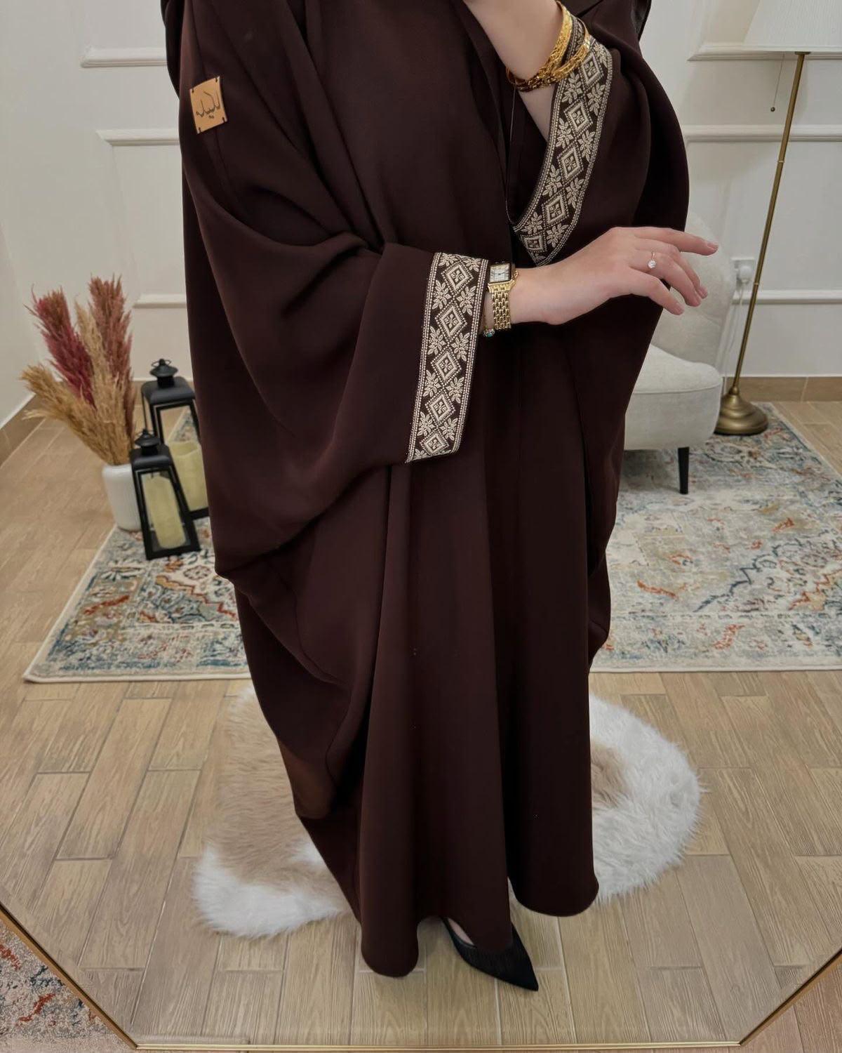 GUL KAFTAN ABAYA | COFFEE