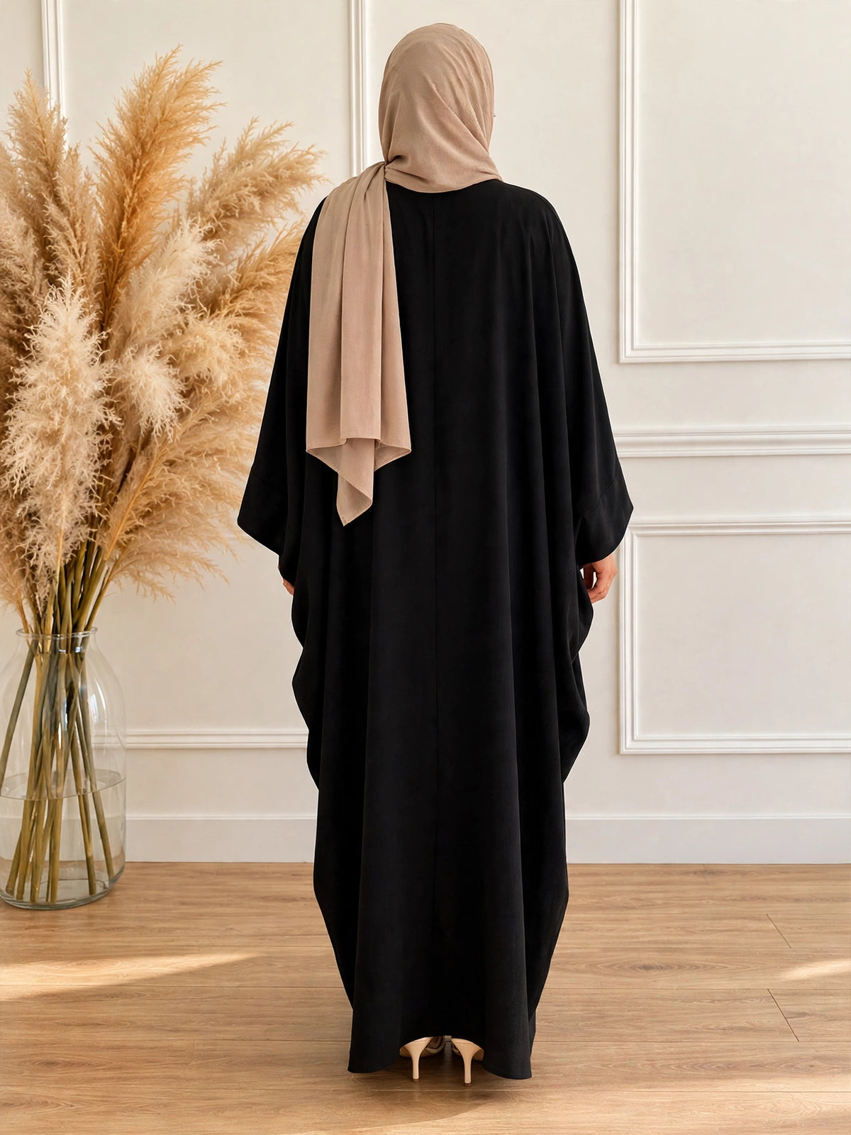 AREBIYAN KAFTAN ABAYA | BLACK