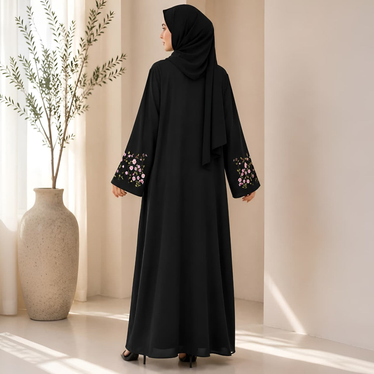ROOHA EMBROIDERY ABAYA | S-8