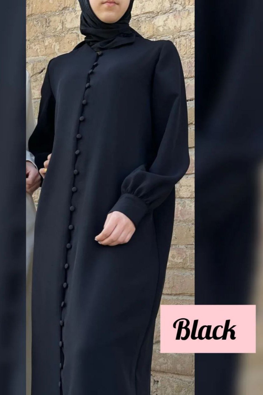 Olvessa Open Front Abaya
