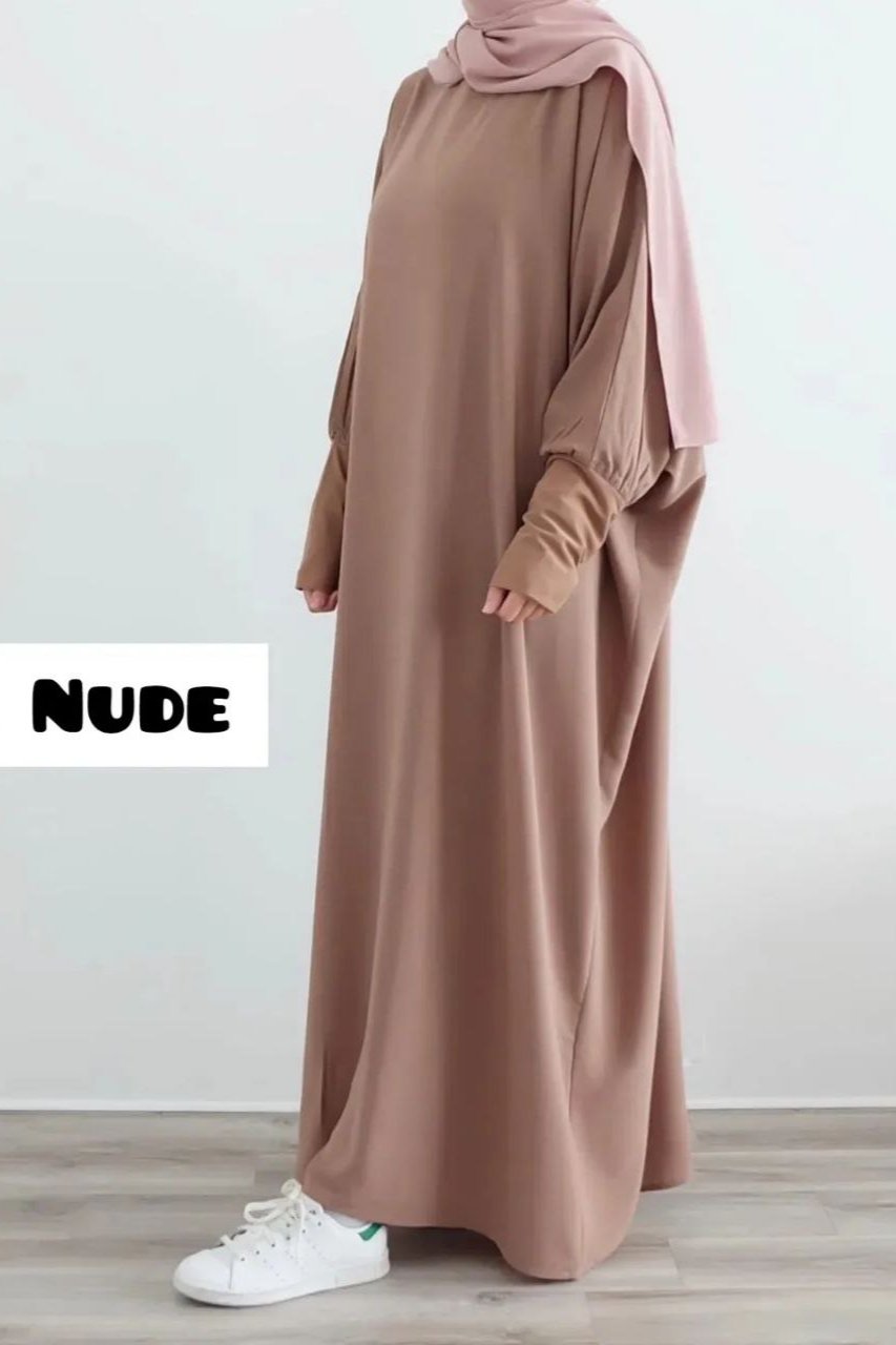1071 FITTING SLEEVE ABAYA | DUKE NUDE