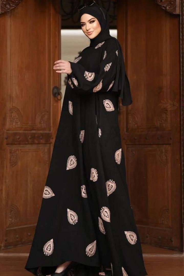 ALIZA PRINTED ABAYA | SHADE 4