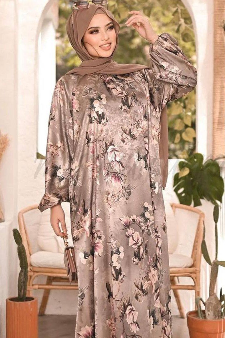 ALIZA PRINTED ABAYA | SHADE 10