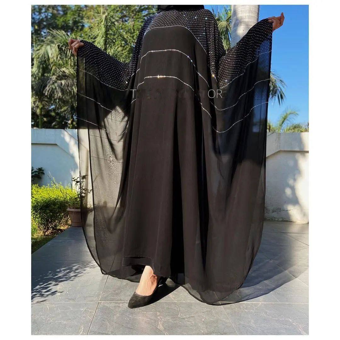 ORIGNAL MS STONE WORK BRIDLE KAFTAN ABAYA