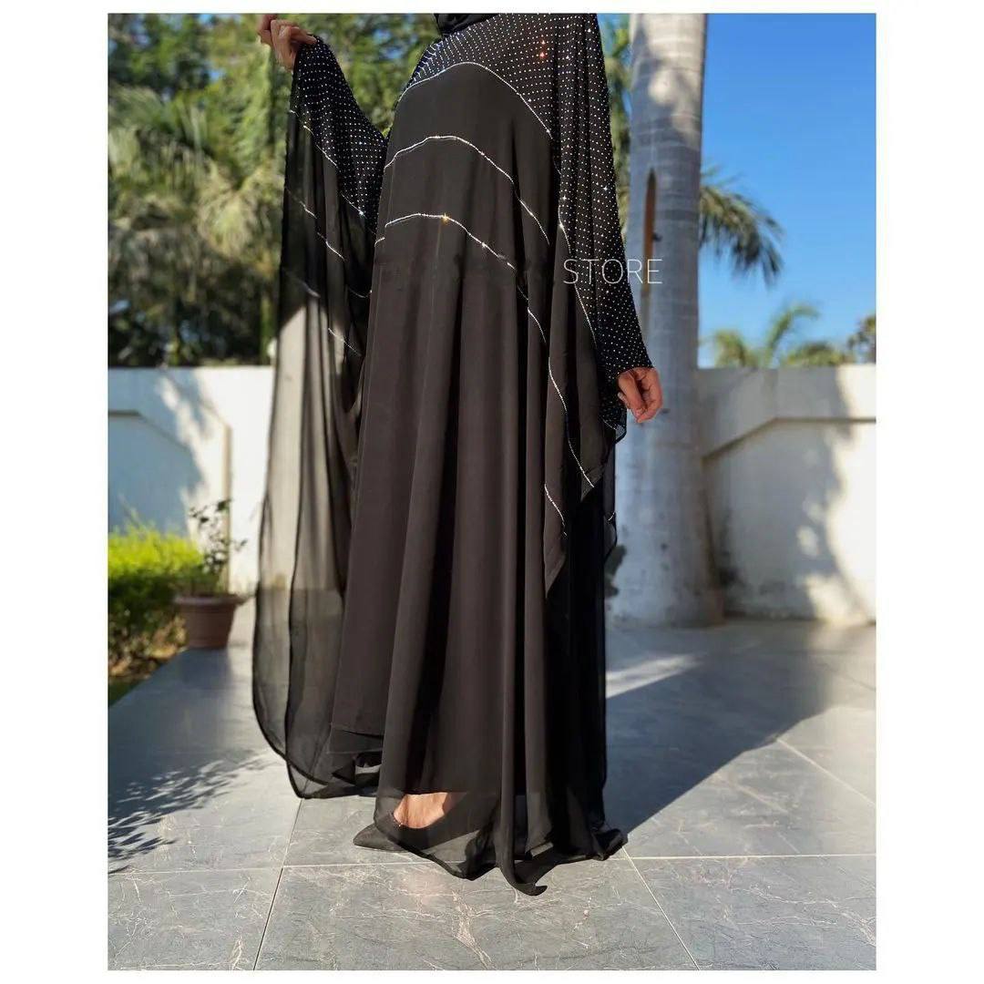 ORIGNAL MS STONE WORK BRIDLE KAFTAN ABAYA