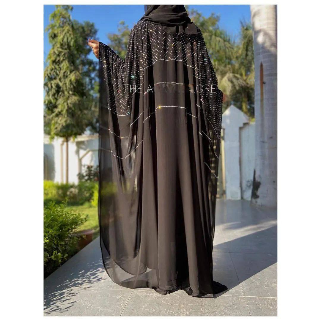 ORIGNAL MS STONE WORK BRIDLE KAFTAN ABAYA
