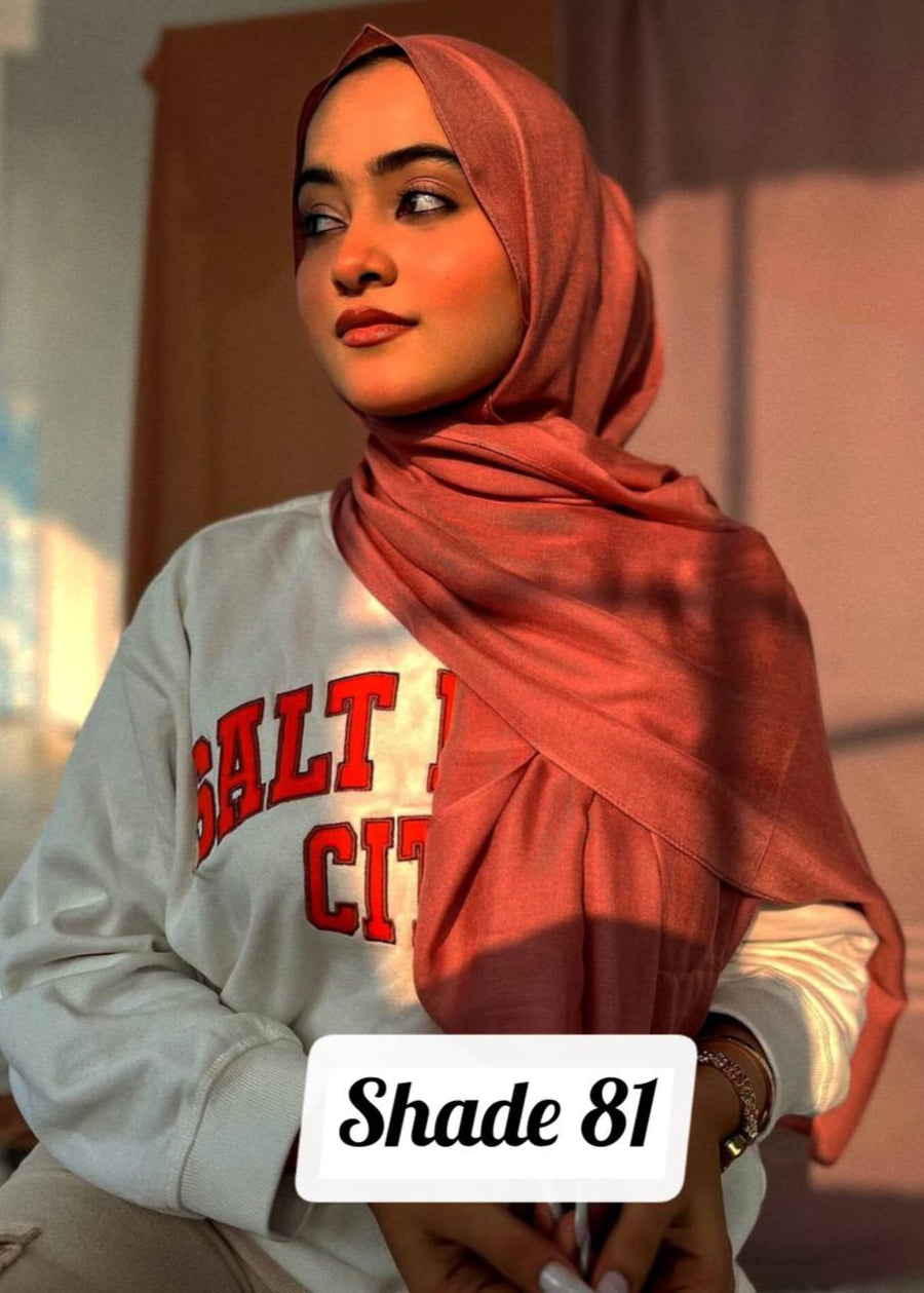 MALESHIAN CHIFFON STOLE | SHADE - 81