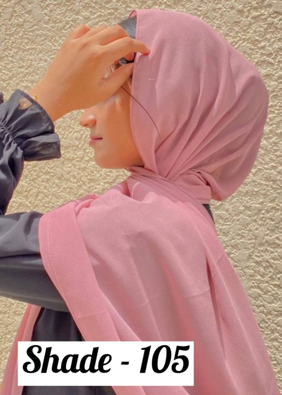 Maleshian Chiffon Stoles ( SHADE - 105 )