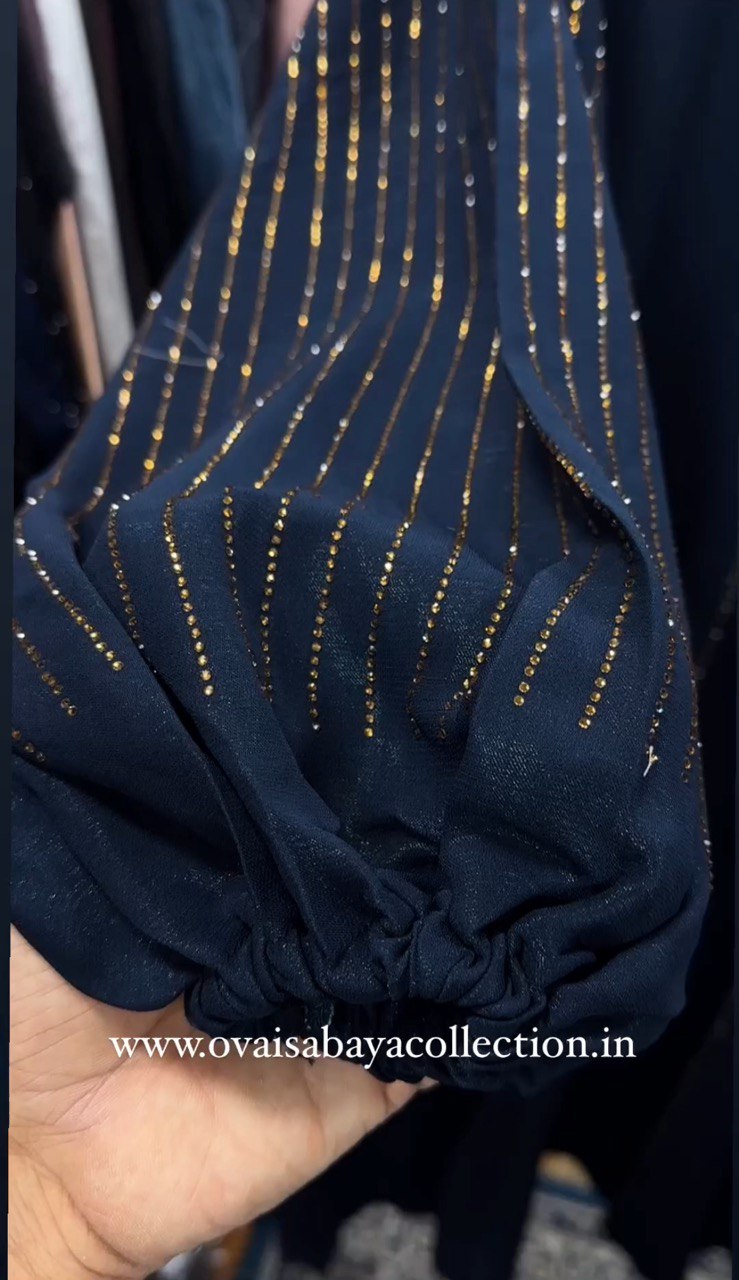 SAMAIRA SIMMER DOUBLE SHRUG ABAYA