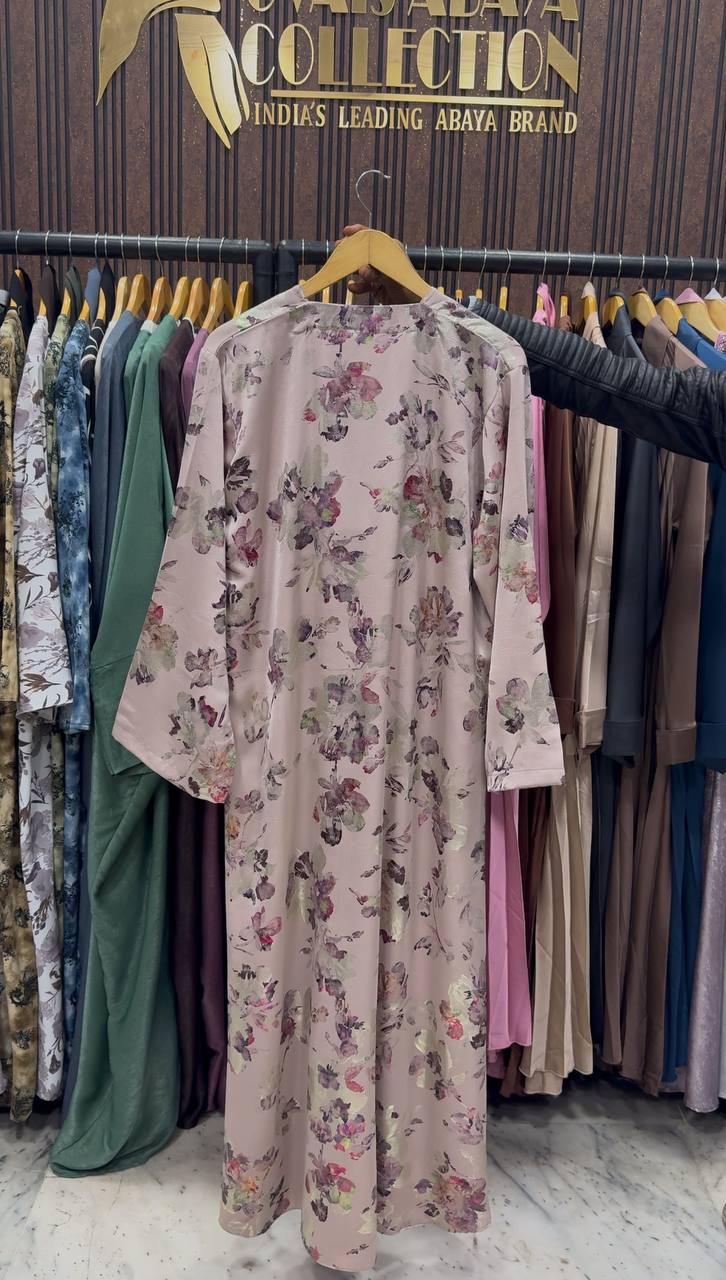 RUBIE A-LINE ABAYA | NUDE