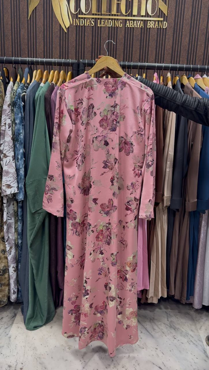 RUBIE A-LINE ABAYA | PINK