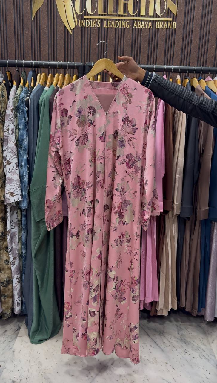 RUBIE A-LINE ABAYA | PINK