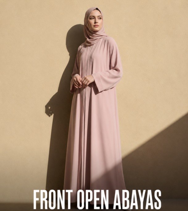 FRONT OPEN ABAYA