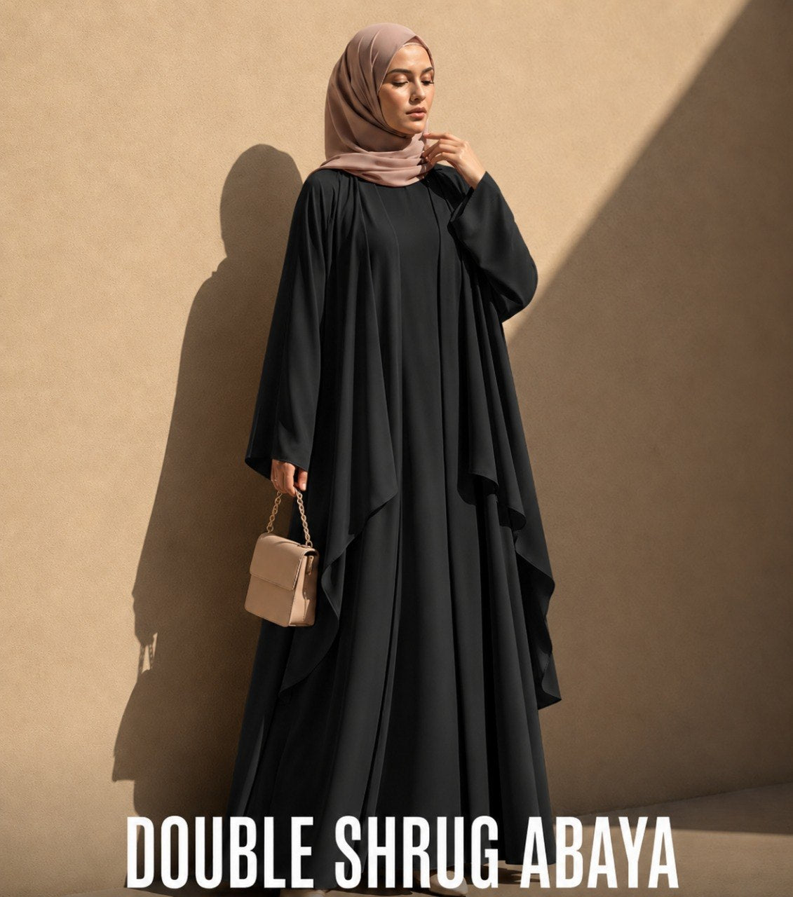 DOUBLE SHRUG ABAYA
