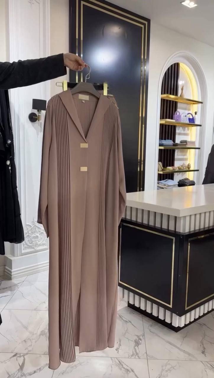 AYZAL FRONT OPEN ABAYA | SPL NUDE