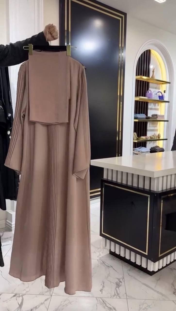 AYZAL FRONT OPEN ABAYA | SPL NUDE
