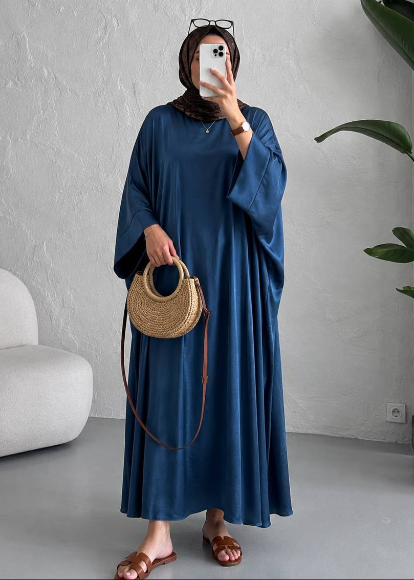 AREBIAN SIMMER KAFTAN ABAYA | TEAL