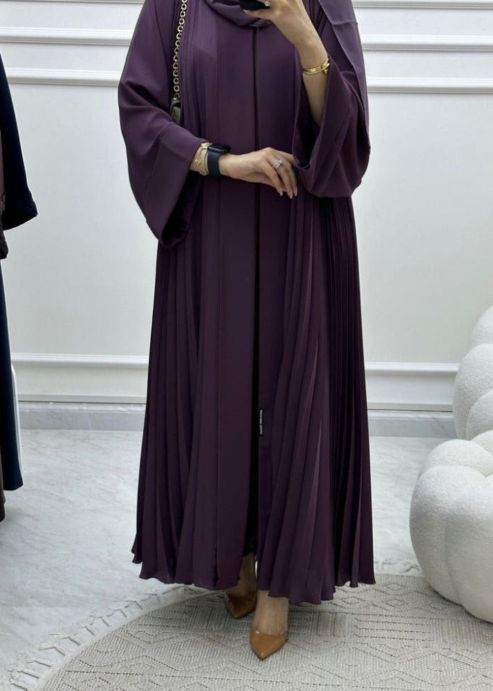 LIYANA FULLY CLOSED ABAYA | LAVENDER