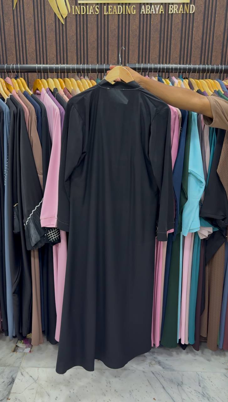 HIBAYAH FRONT OPEN ABAYA | B2B