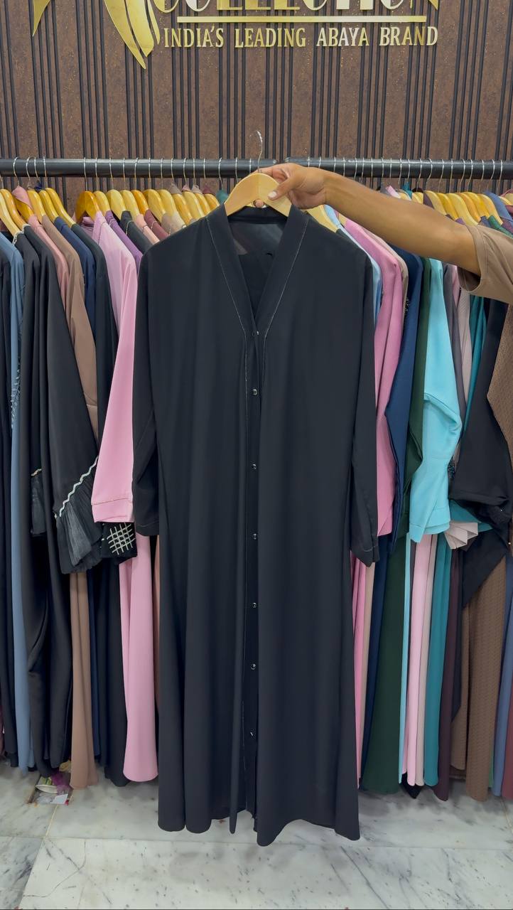 HIBAYAH FRONT OPEN ABAYA | B2B