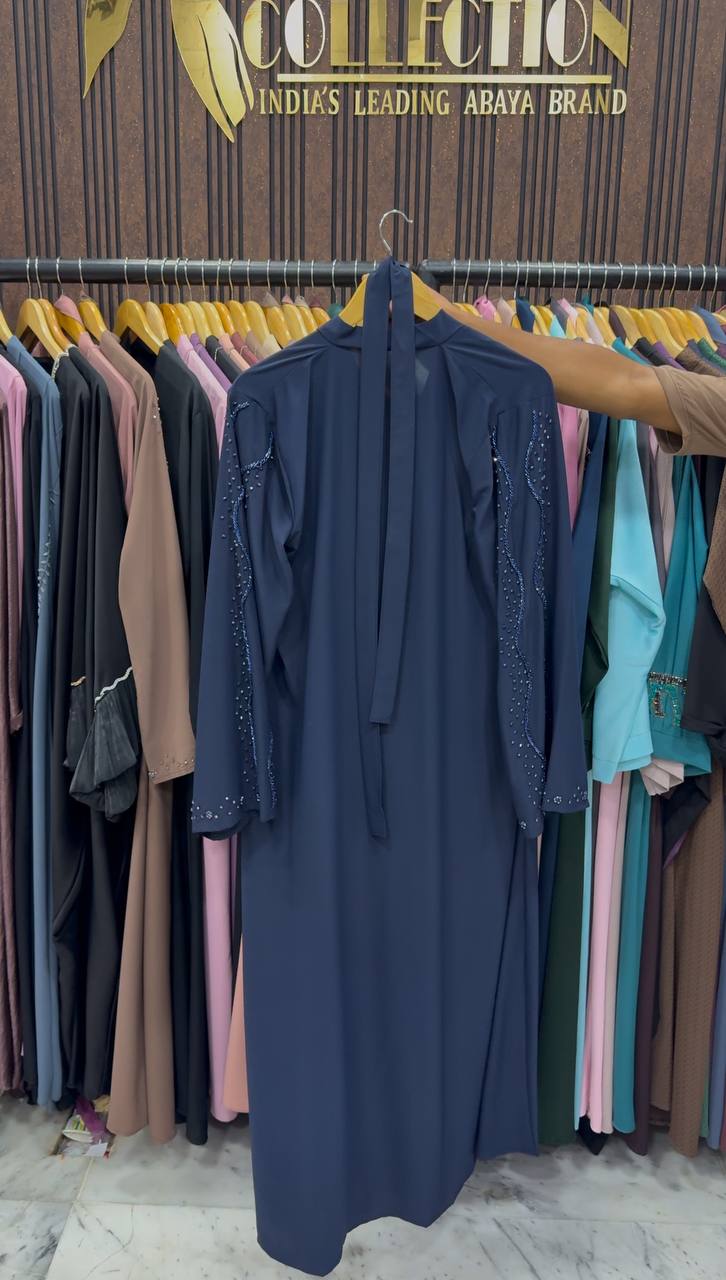 RAFIYA PREMIUM KOREAN ABAYA | BLUE