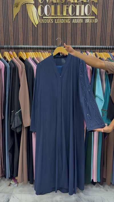 RAFIYA PREMIUM KOREAN ABAYA | BLUE