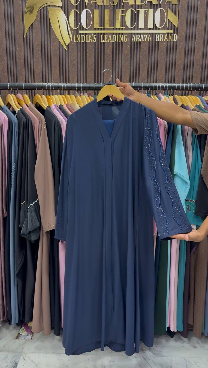 RAFIYA PREMIUM KOREAN ABAYA | BLUE