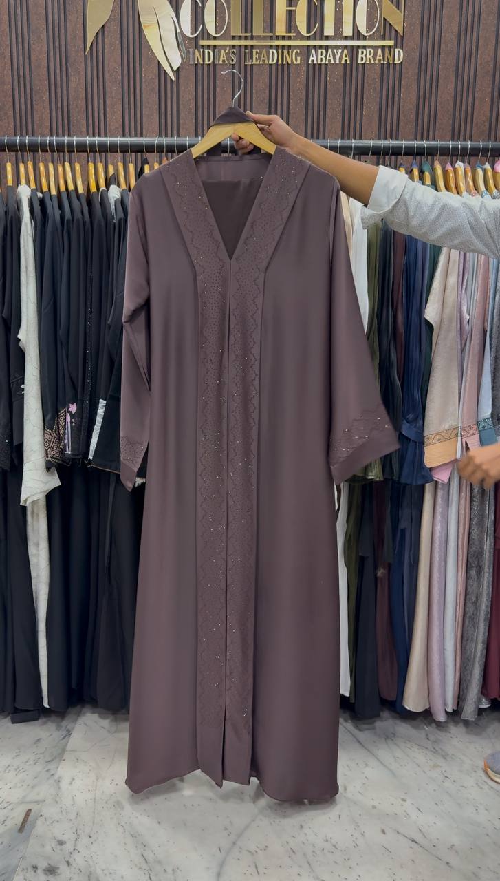 MANNAT KIMONO ABAYA | COFFEE